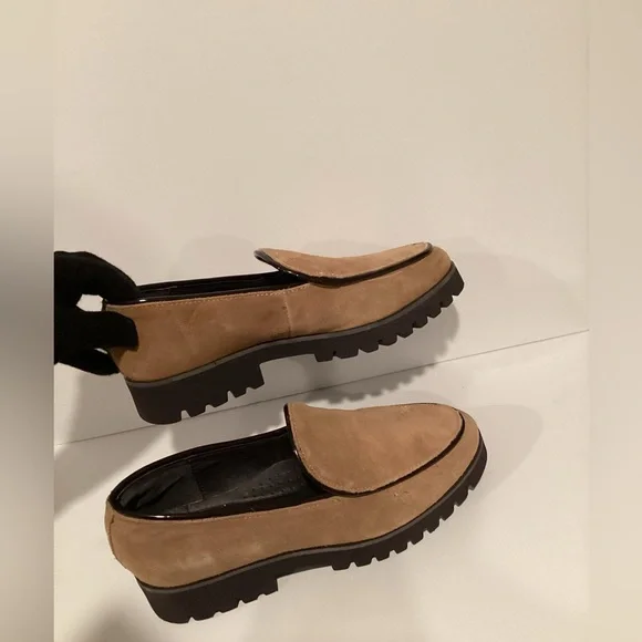 Donald J. Pliner Tan Suede Loafers - Picture 12 of 16